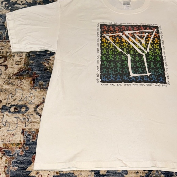 VTG YMCA of Middle TN Spirit Mind Body White Unisex Gildan St. Thomas Health XL - Picture 4 of 15